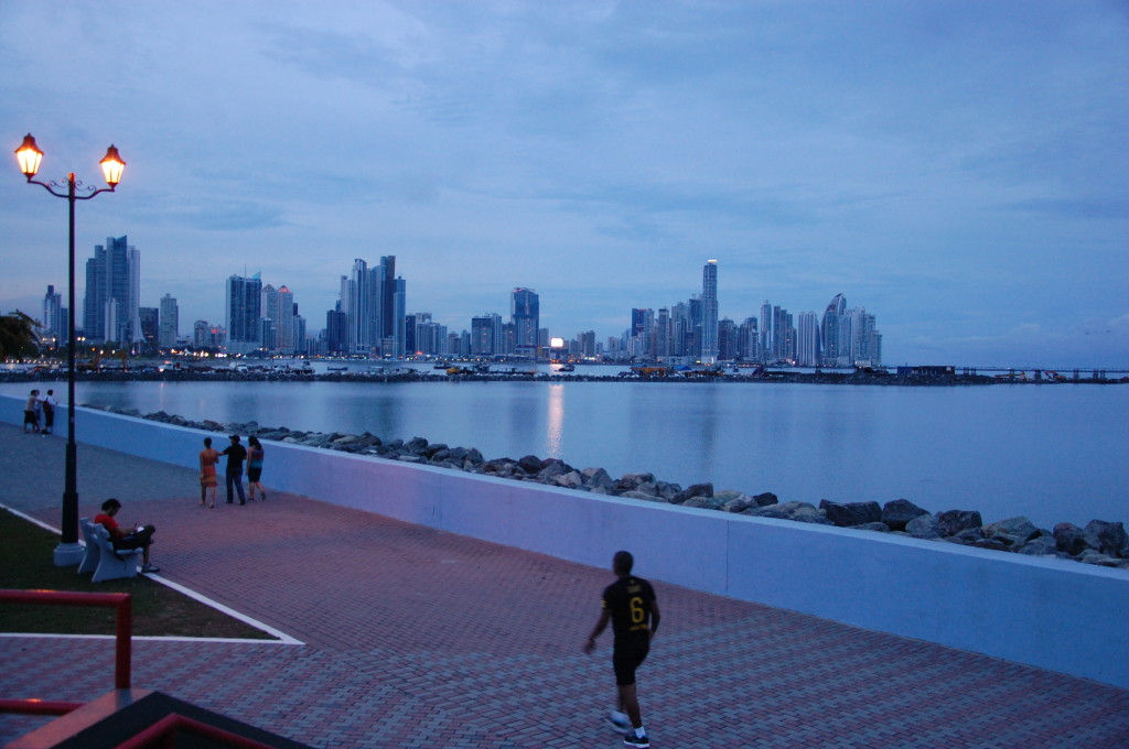 Panama City from Casco Viejo