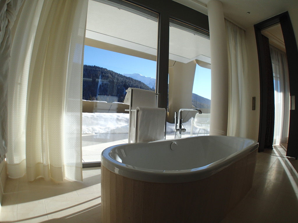 InterContinental Davos Suite Bathroom