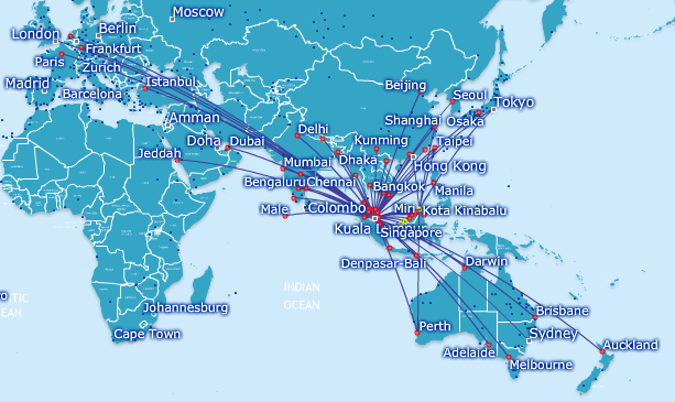 Liat Airlines Route Map Malaysia Airlines Route Map - Travel Is Free