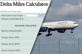 Delta Flight With Calendar 